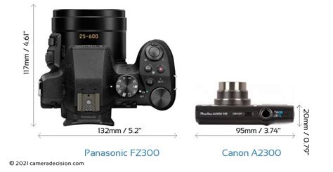 Canon PowerShot A2300 vs Panasonic Lumix DMC-FZ150 Karşılaştırma